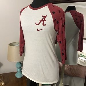 Nike University of Alabama baseball tishirt